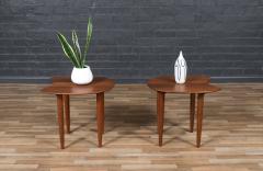  Ace Hi California Modern Sculpted Floating Top Side Tables by Ace Hi - 4103728