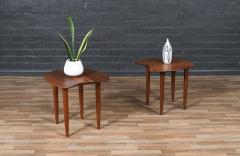 Ace Hi California Modern Sculpted Floating Top Side Tables by Ace Hi - 4103729