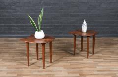  Ace Hi California Modern Sculpted Floating Top Side Tables by Ace Hi - 4103730