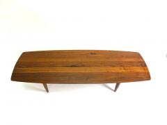  Ace Hi Solid Walnut Surfboard Coffee Table by Ace Hi - 3593498