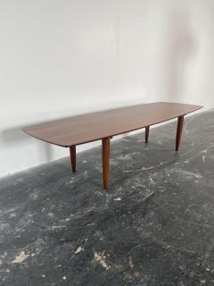  Ace Hi Solid Walnut Surfboard Coffee Table by Ace Hi - 3593503