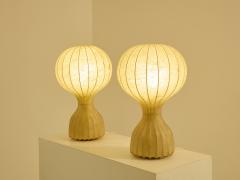  Achille Pier Giacomo Castiglioni Castiglioni pair of first edition Gatto Grande lamps early 1960s - 3933869