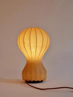  Achille Pier Giacomo Castiglioni Pair small cocoon Gatto Table Lamps Achille Pier Castiglioni Flos Italy 1960 - 4128492