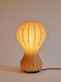  Achille Pier Giacomo Castiglioni Pair small cocoon Gatto Table Lamps Achille Pier Castiglioni Flos Italy 1960 - 4128495