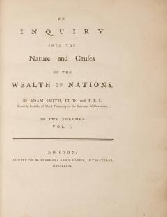 Adam SMITH An Inquiry into the Nature and Causes of the Wealth of Nations by Adam SMITH - 4124231