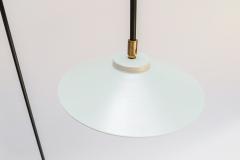  Adesso Studio Custom Black White Metal Mid Century Style Arch Floor Lamp with Marble Base - 3337295