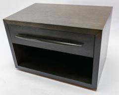  Adesso Studio Custom Midcentury Style Dark Oak Nightstand - 1851224