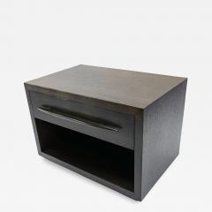  Adesso Studio Custom Midcentury Style Dark Oak Nightstand - 1865065