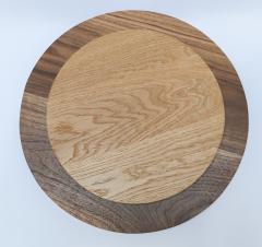  Adesso Studio Medium Round Serving Board in Oak Walnut - 1934328