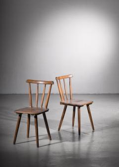  Adolf G Schneck Pair of Tubinger chairs by Adolf G Schneck Germany 1930s - 2149549