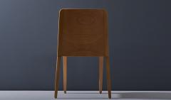  Adolini Simonini Minimal Style Chair Solid Wood Textile or leather Seating Solid Backboard - 1104087