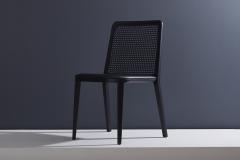  Adolini Simonini Minimal Style Solid Wood Chair Leather or Textile Seating Caning Backboard - 1125260