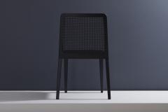  Adolini Simonini Minimal Style Solid Wood Chair Leather or Textile Seating Caning Backboard - 1125261