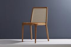  Adolini Simonini Minimal Style chair Solid Wood Leather or textiles Seating Caning Backboard - 1125070