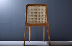  Adolini Simonini Minimal Style chair Solid Wood textiles or leather Seating Caning Backboard - 1125158