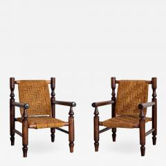  Adrien Audoux Frida Minet AUDOUX MINET ROPE CHAIRS - 1698453