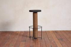  Adrien Audoux Frida Minet Audoux Minet Rope Bar Stools Set of 3 - 4530671