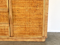  Adrien Audoux Frida Minet FRENCH BAMBOO SIDEBOARD - 2655165