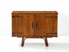  Adrien Audoux Frida Minet Rare Bamboo Cabinet by Adrien Audoux and Frida Minet - 2398882