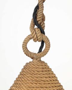  Adrien Audoux Frida Minet Rope Pendant by Audoux and Minet France c 1960 - 4484019
