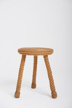  Adrien Audoux Frida Minet Rope Stool by Audoux Minet - 1592941