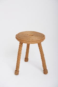  Adrien Audoux Frida Minet Rope Stool by Audoux Minet - 1592943