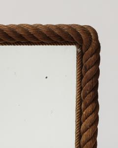  Adrien Audoux Frida Minet Rope and Mirrored Glass by Audoux and Minet France c 1960 - 4093797