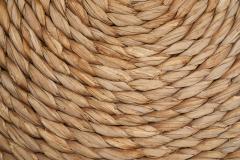  Adrien Audoux Frida Minet Woven Wicker Coffee Table Europe Mid 20th Century - 4365500