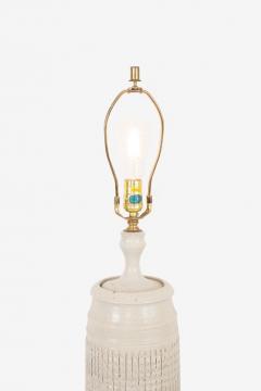 Affiliated Craftsmen Pair of Bob Kinzie for Affiliated Craftsmen Ceramic Table Lamps 1965c  - 4323364