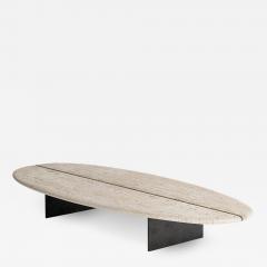  Aguirre Design WHITE PEBBLE COFFEE TABLE - 2932451