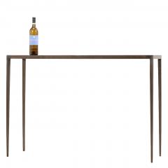  Alberto Diego Giacometti A Pair of Iron Console Tables in the Manner of Alberto Giacometti  - 4530457