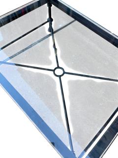  Alberto Diego Giacometti BRUTALIST SCULPTED METAL GILT SNAKE COFFEE TABLE IN THE MANNER OF GIACOMMETTI - 4442102