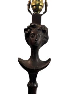  Alberto Diego Giacometti GIACOMETTI TETE DE FEMME RESIN TABLE LAMPS BY SIRMOS - 4409937