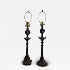  Alberto Diego Giacometti GIACOMETTI TETE DE FEMME RESIN TABLE LAMPS BY SIRMOS - 4495535