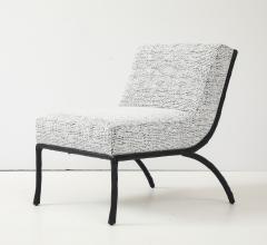  Alberto Diego Giacometti Italian Bronze Twig Framed Lounge Chairs - 4381705