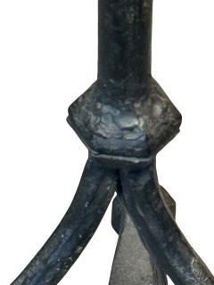  Alberto Diego Giacometti SCULPTED BRUTALIST BLACK IRON FLOOR LAMP IN THE MANNER OF GIACOMETTI - 4405384