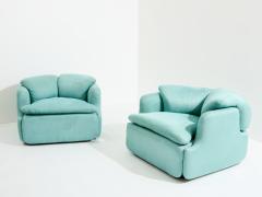  Alberto Rosselli Saporiti Alberto Rosselli for Saporiti pair of Confidential armchairs 1970 - 4578593