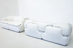  Alberto Rosselli Saporiti Mid Century Confidential Sofa by Alberto Rosselli for Saporiti Italy 1970s - 3492778