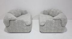  Alberto Rosselli Saporiti Pair of Alberto Rosselli for Saporiti Confidential Lounge Chairs - 4351552