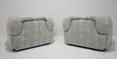  Alberto Rosselli Saporiti Pair of Alberto Rosselli for Saporiti Confidential Lounge Chairs - 4351555