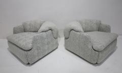  Alberto Rosselli Saporiti Pair of Alberto Rosselli for Saporiti Confidential Lounge Chairs - 4351556
