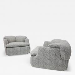  Alberto Rosselli Saporiti Pair of Alberto Rosselli for Saporiti Confidential Lounge Chairs - 4352244