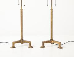  Alberto and Diego Giacometti Giacometti Style Gilt Iron Lamps - 4174248