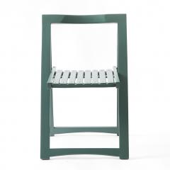  Aldo Jacober d Aniello Pierangela SET OF 4 TRIESTE FOLDING CHAIRS BY ALDO JACOBER PIERANGELA DANIELLO - 2425728