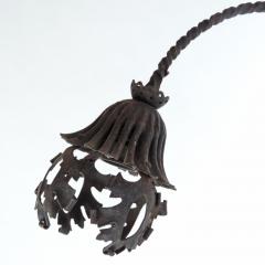  Alessandro Mazzucotelli Alessandro Mazzucotelli Art Nouveau Wrought Iron Wall Lamp Italy 1920s - 3501969