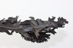  Alessandro Mazzucotelli Extraordinary Thistle Flower Sculpture by Alessandro Mazzucotelli 1910 Italy - 4650964