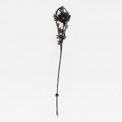  Alessandro Mazzucotelli Extraordinary Thistle Flower Sculpture by Alessandro Mazzucotelli 1910 Italy - 4651404