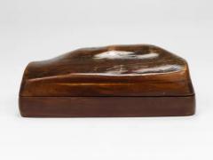  Alexandre Noll Hand Carved Organic Wooden Box with Lid France 1950s - 4068447