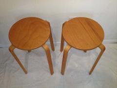  Alvar Aalto Re Edition Alvar Aalto style Stool Tables 63 Bentwood - 1823832