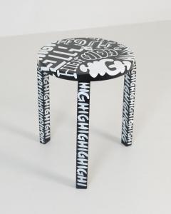  Alvar Aalto Re Edition Unique Aalto Goes High II Stool by Sheikki on an Alvar Aalto Model 60 2025 - 4737698